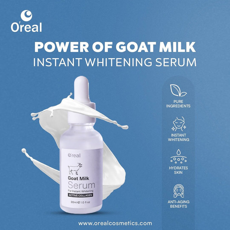 The Goat Milk Serum for Instant Whitening 30ML